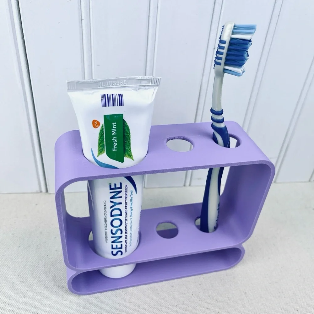 Toothbrush Toothpaste Holder, Manual Toothbrush Holder, Makeup Brush Holder